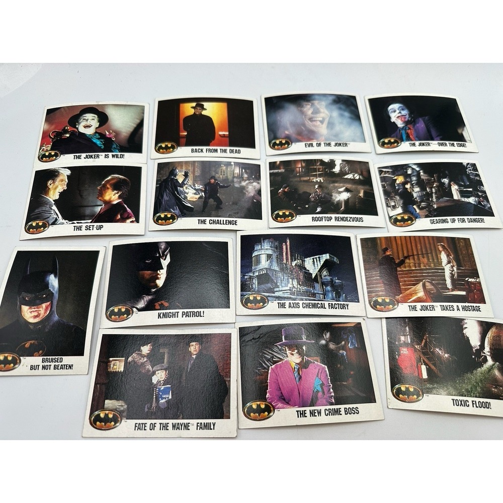 15 Batman The Movie 1989 DC Comics Trading Card Collection